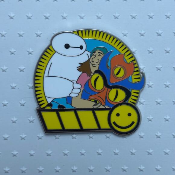 Disney Big Hero 6 Emotions Blind Box Pin Baymax and Fred - Picture 1 of 2